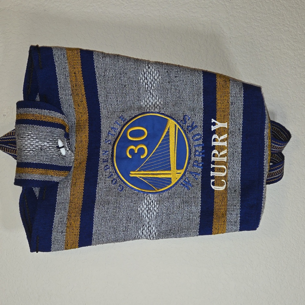 Golden State Warriors NBA Basketball Soft Blue Backpack Sac